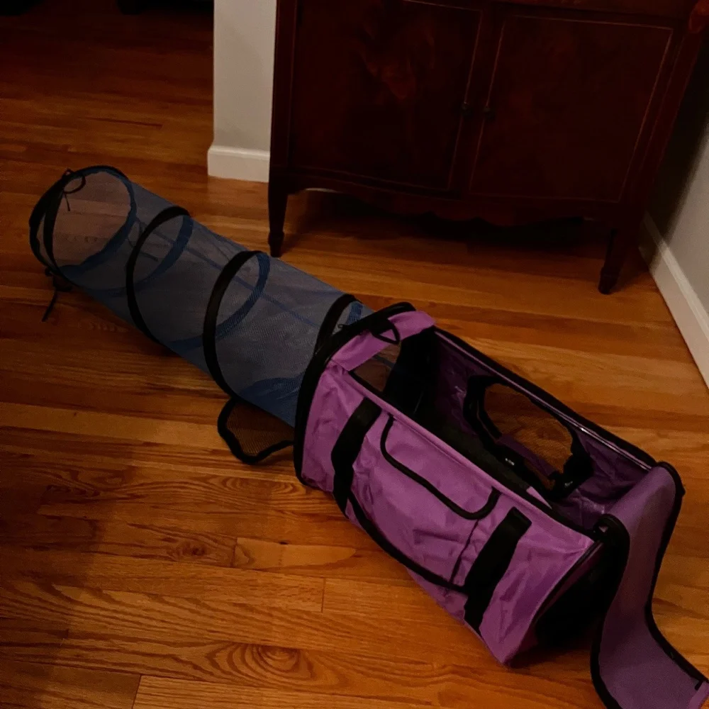 Pet Carrier w/cab crawl